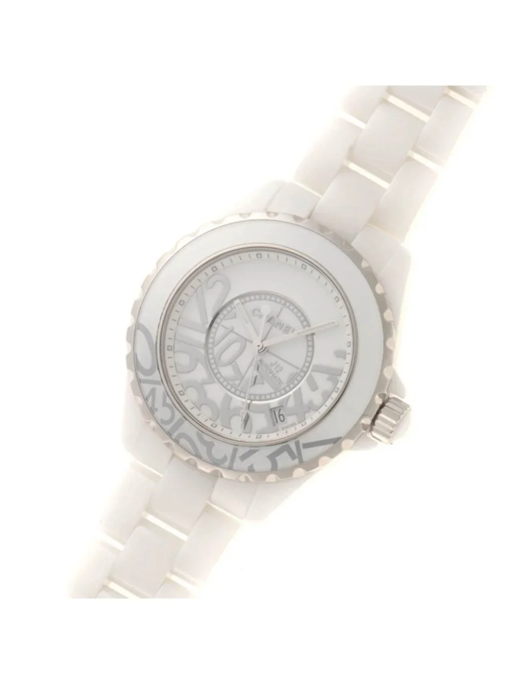 Chanel Graffiti 38 World Limited Edition Watch White Ceramic Dial Automatic